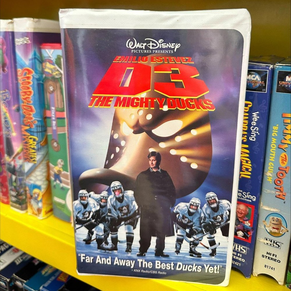 1996 D3: THE MIGHTY‎ DUCKS VHS